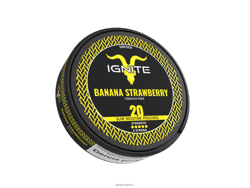 IGNITE nikotinové kapsičky banán jahoda IGNITE vape praha HD4BD172