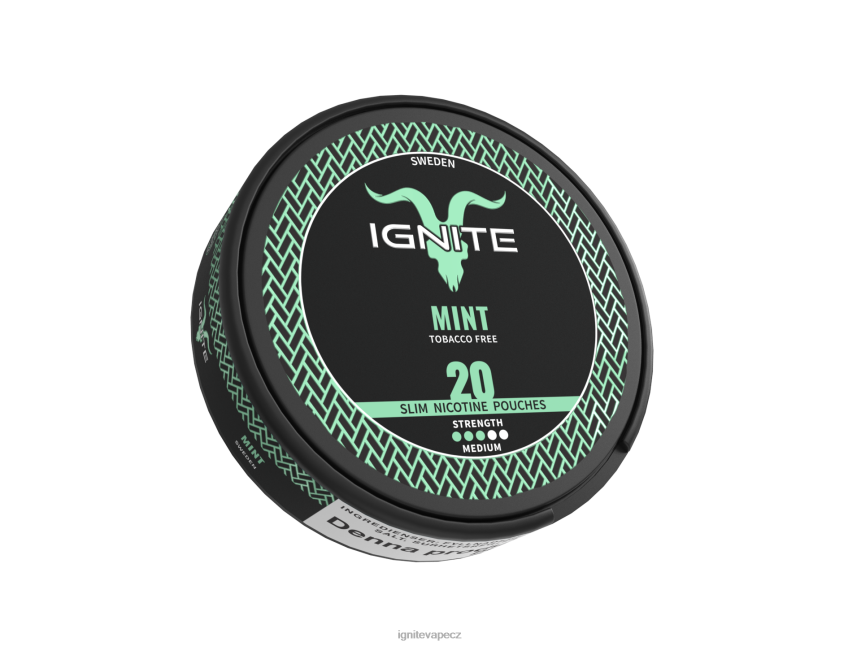 IGNITE nikotinové kapsičky máta IGNITE puff price HD4BD167