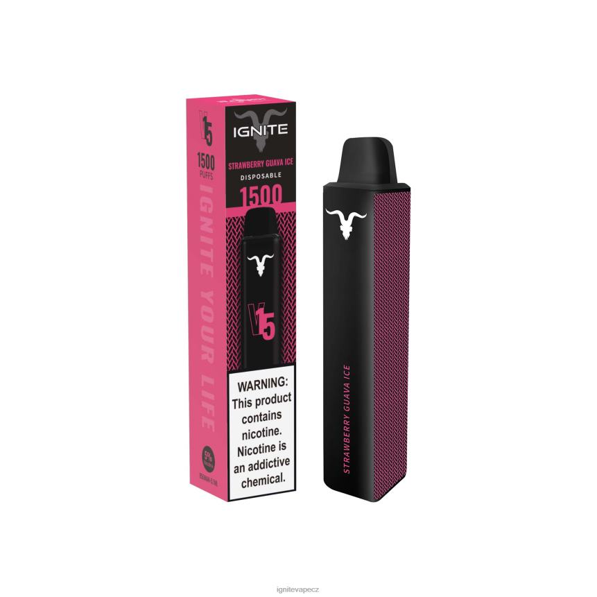 IGNITE V15 vape pero jahodový led guava IGNITE pod 5011 HD4BD116