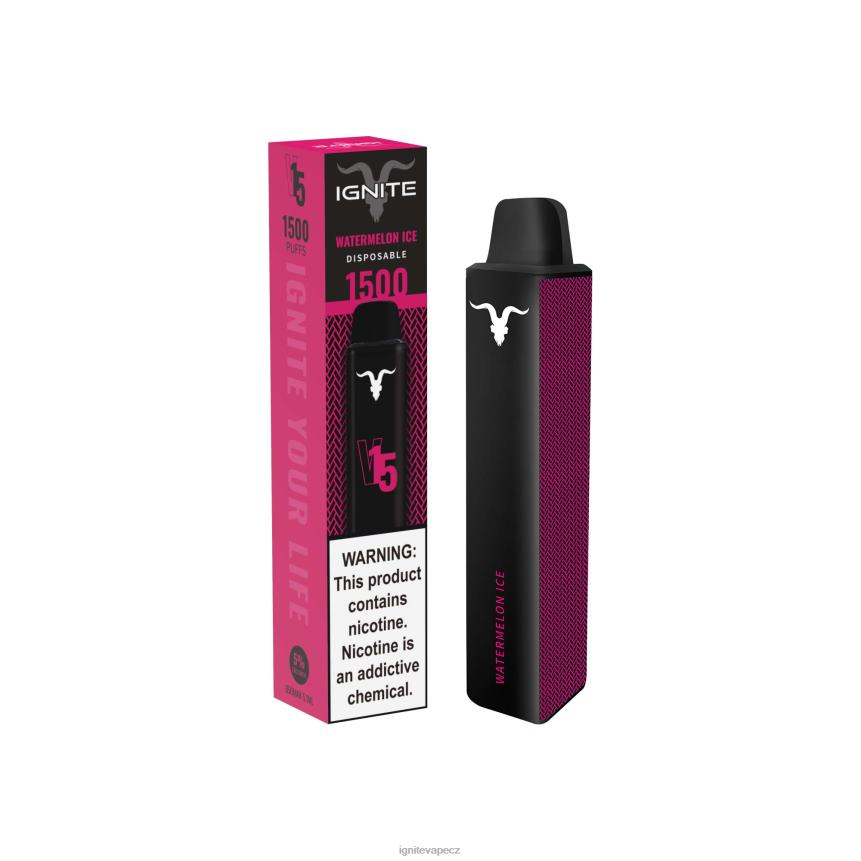 IGNITE V15 vape pero melounový led IGNITE puff price HD4BD117
