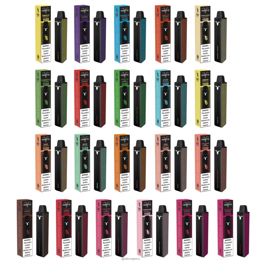 IGNITE V15 vape pero modrý razz led IGNITE puff price HD4BD107
