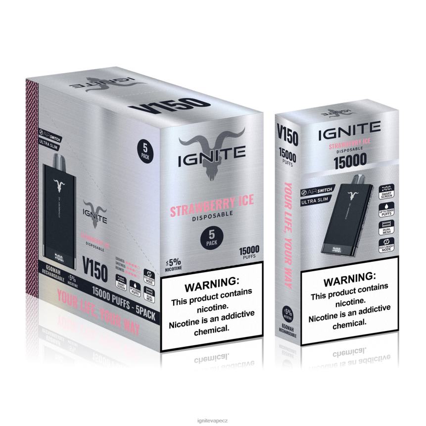 IGNITE V150 vape pero 5-balení třešňový banán IGNITE pod price HD4BD83