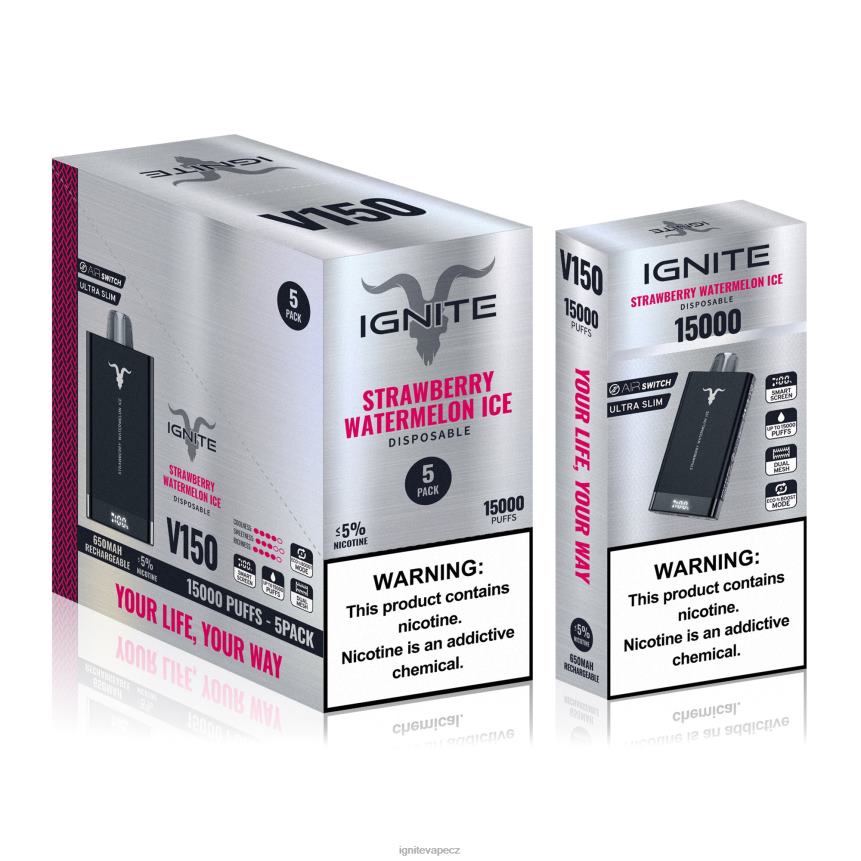 IGNITE V150 vape pero 5-balení třešňový banán IGNITE pod price HD4BD83