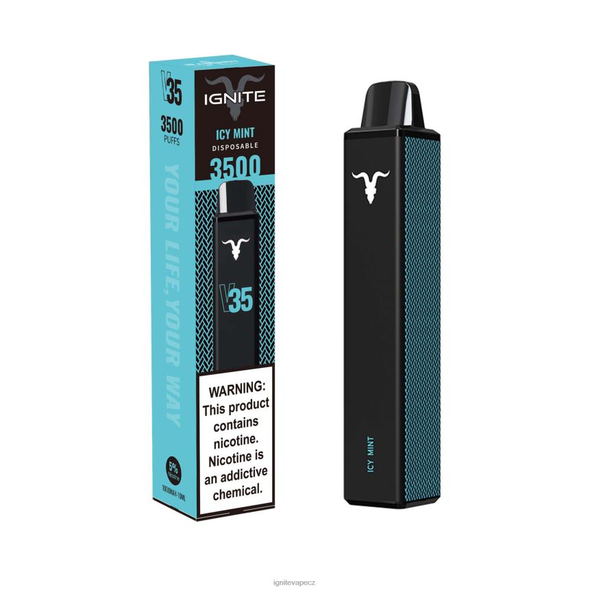 IGNITE V35 vape pero ledová máta IGNITE vape reviews HD4BD134