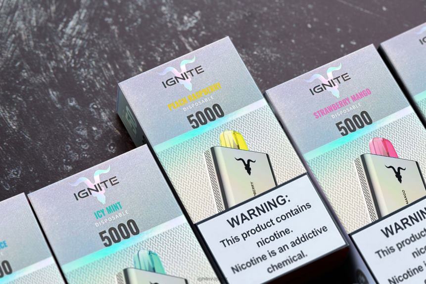 IGNITE V50 vape pero 10-balení melounový led IGNITE vape CZ HD4BD151