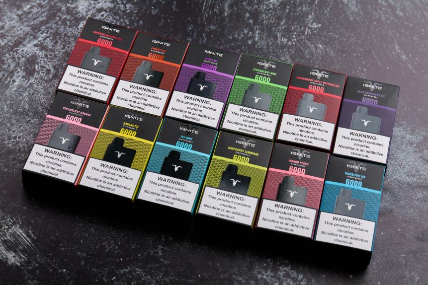 IGNITE V60 vape pero 10-balení třešňový led IGNITE puff price HD4BD17