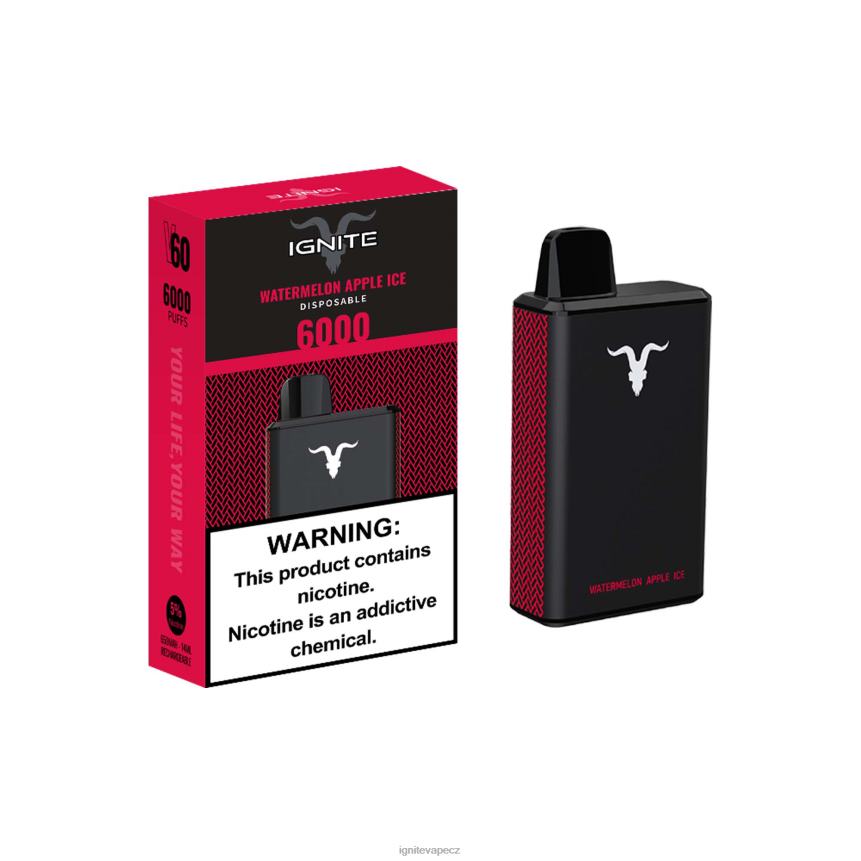 IGNITE V60 vape pero meloun jablečný led best IGNITE flavors HD4BD39